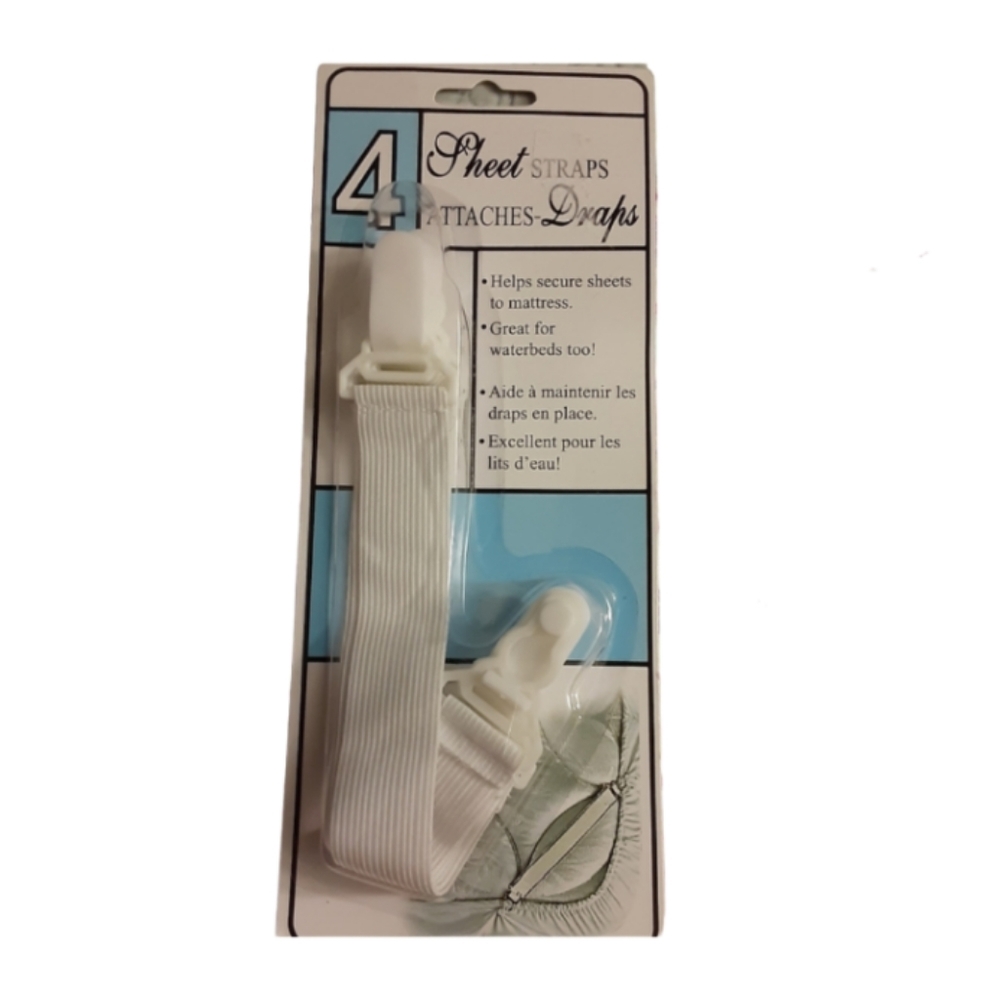 6/$15 4 Sheet straps attaches-Draps
